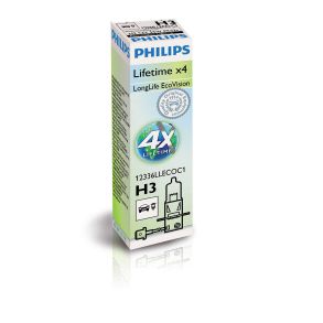 Pre H3 - PHILIPS LongLife EcoVision 12V 55W – LifeTime X4