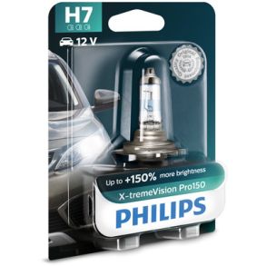 Philips H7 Pre - X-tremeVision Pro150 / 150% mere lys - 1 stk 