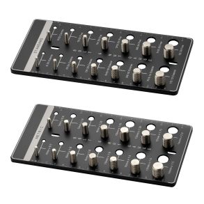 Gevindmler metrisk & standard - Aluminiumslegering & stl - 28 dele