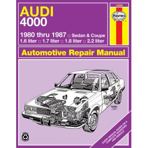 Reparationsbog Haynes - Audi 4000 (Sedan & Coupe) (1980-1987)