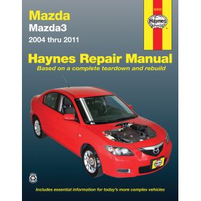 Reparationsbog Haynes - Mazda3 (2004-2011)