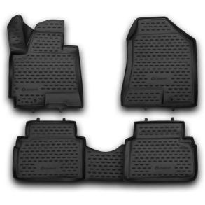 Rubber mat set with edge - HYUNDAI ix35 2010->