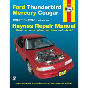Reparationsbog Haynes - Ford Thunderbird & Mercury Cougar (1989-1997)