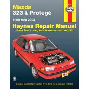Reparationsbog Haynes - Mazda 323 & Protegé for Mazda 323 & Protegé (1990-2003)