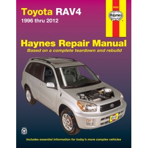 Reparationsbog Haynes - Toyota RAV4 (96-12)