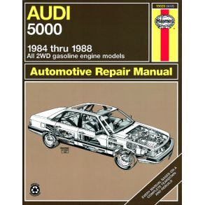 Reparationsbog Haynes - Audi 5000 2WD petrol 1984 -1988