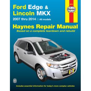 Reparationsbog Haynes - Ford Edge and Lincoln MKX (2007-2014)