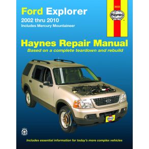 Reparationsbog Haynes - Ford Explorer & Mercury Mountaineer (2002-2010)