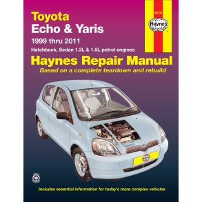 Reparationsbog Haynes - Toyota Echo & Yaris (99-11)