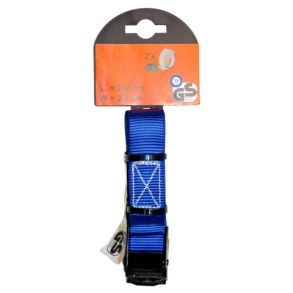 Bagageremme Bl - Sort Spnde - L. 250 cm x B. 25 mm - 2 stk