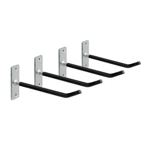 Hjulholder til vgmontering til 4 stk. hjul - Heavy Duty Universal - Maks. 40 kg pr. vgbeslag