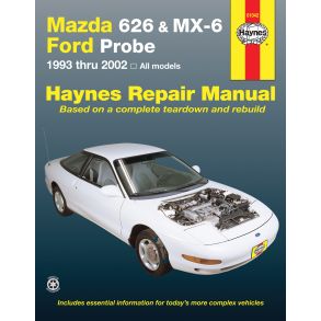 Reparationsbog Haynes - Mazda 626, MX-6 & Ford Probe (93-02)