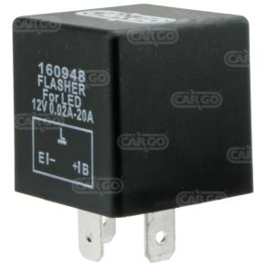 LED Blinklys rel - 3 ben - 12V