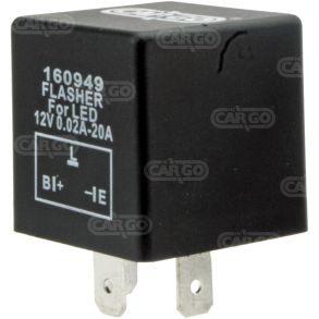 LED Blinklys rel - 3 ben - 12V