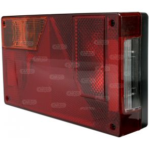 Trailer Baglygte Til Brenderup Variant - Inkl. Prer & Nummerpladelys - Rektangulr Venstre
