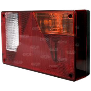 Trailer Baglygte Til Brenderup Variant Inkl. Prer - Med Bak- & Nummerpladelys - Rektangulr Hjre