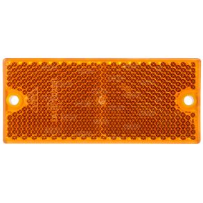 Rektangulr Refleks Orange - Skrue mont. 94X44 mm - 1 stk