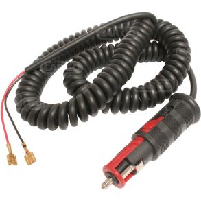 Forlngerkabel Spiral M/ Hanstik - Arbejdslngde 3 Meter