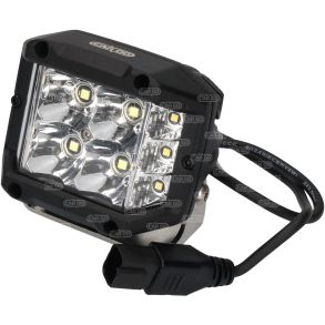 LED Fjernlygte kvadratisk - Ml 97x78x73 mm - EC & ECE R112 - 1 stk