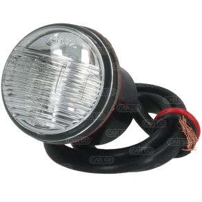 Sidemarkeringslygte / Blinklygte LED Klar Glas - E- & ECE-R6 Godkendt - 1 stk