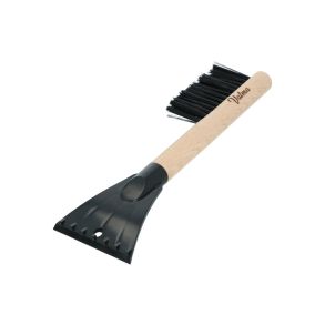 Isskraber med b�rste - Tr�h�ndtag - L�ngde 37 cm