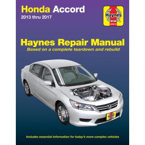 Reparationsbog Haynes - Honda Accord (13-17)