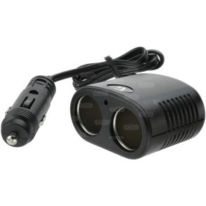 Dobbelt Strmudtag Universal - 12V Med 60 cm Ledning