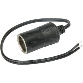 Hun DIN Stik - Med 30 cm Ledning