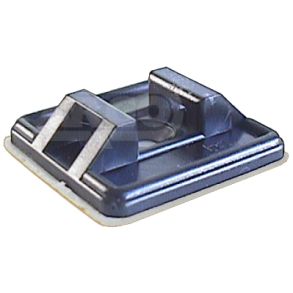 Sokkel / Anker Til Strips - Selvklbende - Sort 1 stk.