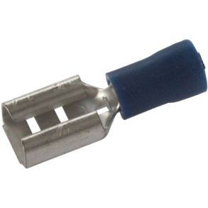 Kabelsko Bl� - Isolerede - L. 24.5 x B. 8,2 mm