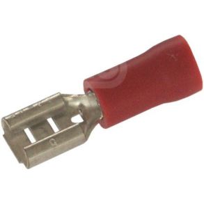Kabelsko R�d - Isolerede - L. 19,4 x B. 5 mm