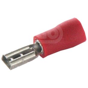 Kabelsko R�d - Isolerede - L. 19 x B. 3,2 mm
