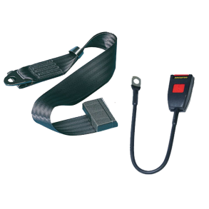 Sikkerhedssele / Hoftesele - 2 Pkt. 204 cm + 48 cm Kabelarm.