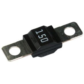 Midi sikring / Hovedsikring Sort - 150 AMP / 32V - 1 stk.