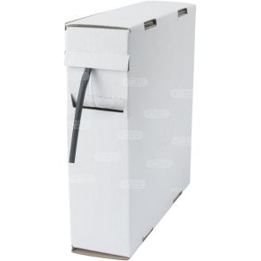 Krympeflex Med lim - Sort 3 mm - Slges  0,5 lbende meter