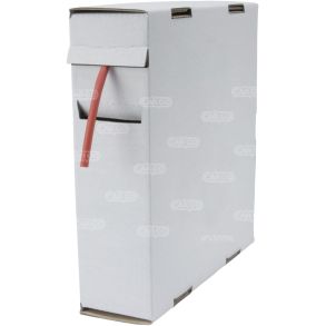 Krympeflex Med lim - Rd 3 mm - Slges  0,5 lbende meter