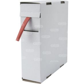 Krympeflex Med lim - Rd 6 mm - Slges  0,5 lbende meter