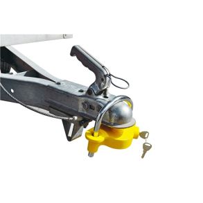 Trailerls Universal - Tyverisikring M Kugle & Bjle - Stl Dia. 50 mm
