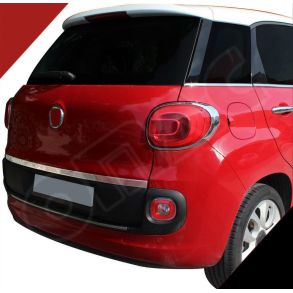 BAGKLAPS KANTLISTE RUSTFRI - Fiat 500L rg. 2012->