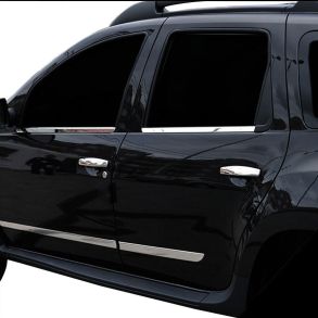 RUDELISTER KROM - DACIA DUSTER 2010->2018 - ANTAL 4 STK