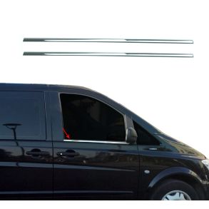 RUDELISTER KROM - Mercedes Vito W639 2003-> 2014 - ANTAL 2 STK