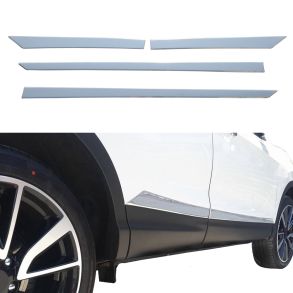 Sidelister - NISSAN QASHQAI rg. 2014-> - 4 stk. Rustfri stl krom