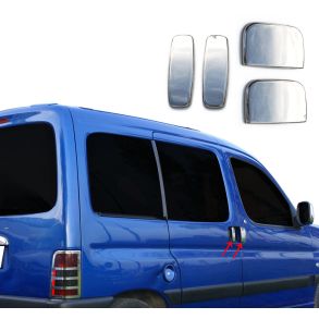 Chrom Drhndtag Cover i Rustfri Stl - Citroen Berlingo I 1996-2012