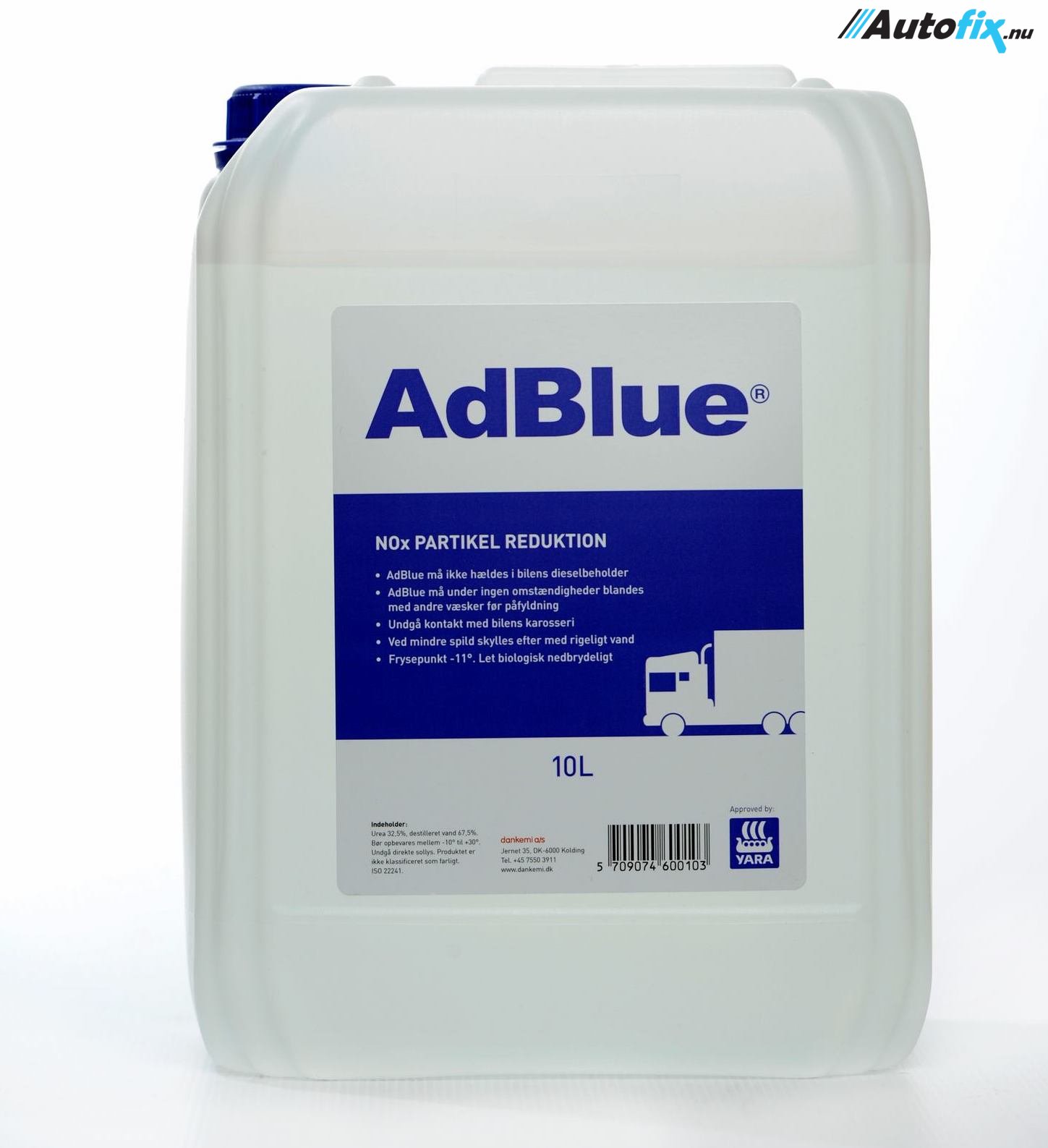 AdBlue Additiv - Med flextud - 10L - AdBlue Additiv, Pumper & Tilbehør -   ApS
