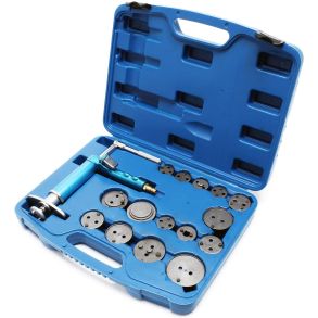 Bremsestempelvrktj Til Trykluft - 16 dele - Hjre & venstre Gevind