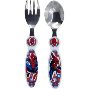 Brnebestik Disney Spiderman - Gaffel & Ske i stl