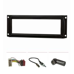 Radioramme 1DIN - Chrysler/Jeep rg. 1999->  - Sort