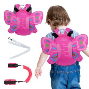 Brne gsele - 4 funktioner - Multi farve/Sommerfugl 1 stk