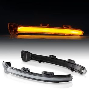 VW Golf 7 Spejlblinklys Dynamisk LED - Klar glas 2 stk.