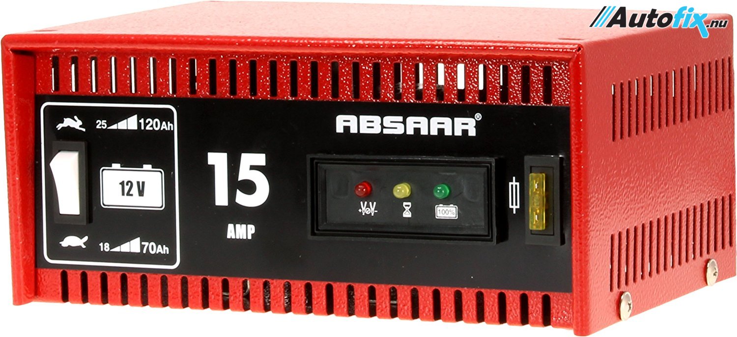 - ABSAAR 15 Amp 12V Norm/S - Autofix.nu